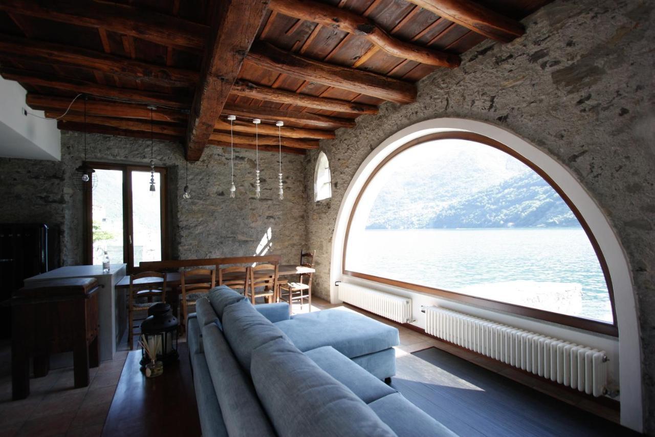 House On The Lake Shore Of Laglio Kültér fotó